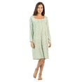 thumbnail image 1 of Casual Nights Women's Square Neck Long Sleeve Floral Nightgown, 1 of 5