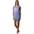 thumbnail image 1 of Casual Nights Womens Athletic Graphic Dorm Sleep Nightshirt Tee, 1 of 2