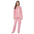 thumbnail image 1 of Casual Nights Womens Rayon Printed Long Sleeve Soft Pajama Set, 1 of 4