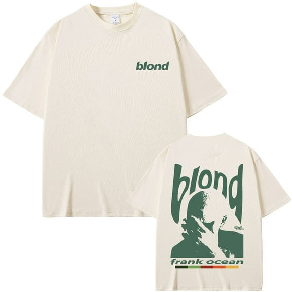 Casual Ocean Cotton T Shirt Popular Crewneck Frank T-Shirts Men Women Short Sleeve Tshirts Rapper Tees Tops