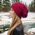 thumbnail image 1 of Casual Outdoor Hats for Women - Winter Knitted Hat with Ear Cover for Comfort and Warmth, 1 of 5