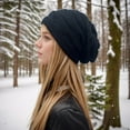 thumbnail image 1 of Casual Outdoor Hats for Women - Winter Knitted Hat with Ear Cover for Comfort and Warmth, 1 of 5