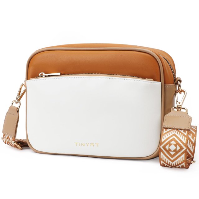 Casual PU Crossbody Bags Handbag For Women Small Shoulder Bag With