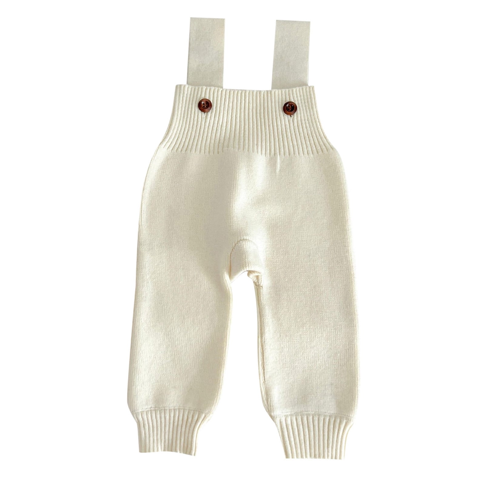 Casual Pants For Girls Baby Knit Jumpsuit Overalls Baby Suspender