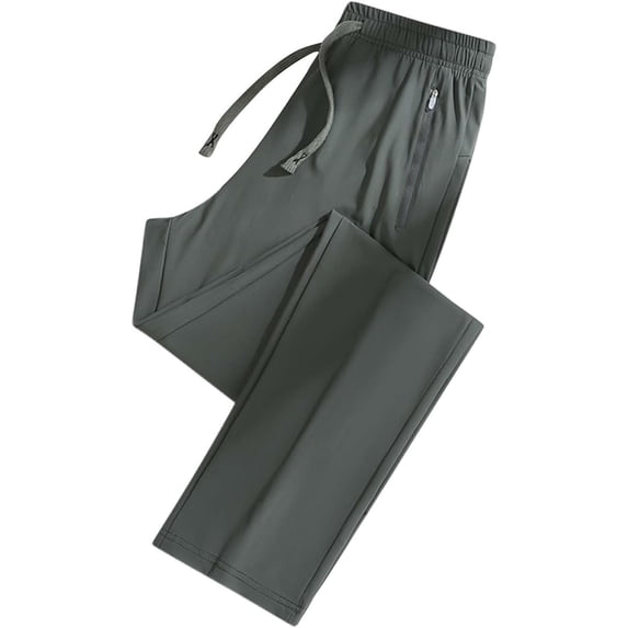 Casual Pants Stretchy Work Joggers, Stretch Active Comfys Quick Drying Drawstring Work Pants, Unisex Elastic Waist Joggers with Pockets