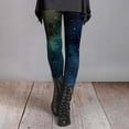 thumbnail image 1 of Casual Pants Women Autumn and Winter Leggings Artistic Printed Soft Stretchy Pants, 1 of 5