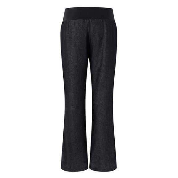 Casual Pants Women plus Size Summer Pants for Women Casual plus Size Trousers Waist Fashion Elastic Pants High Women Wide-Leg Size Plus Casual Pants Women Pants Elastic Waist