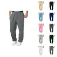 thumbnail image 1 of Casual Pants for Men - Comfortable Breathable Sweatpants with Pockets and Elastic Waistband for Daily Wear, 1 of 10