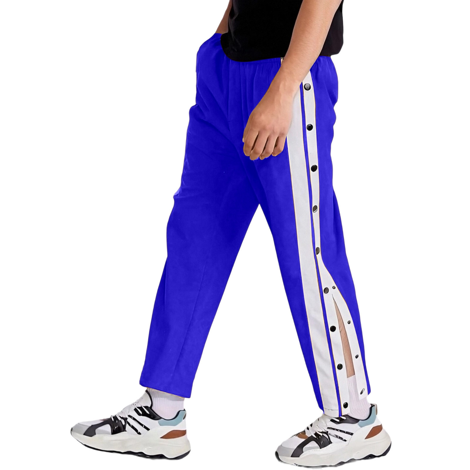 Men's Loose-Fit Casual Pants - Trendy Small Pleat Design for All Seasons