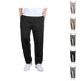 thumbnail image 1 of Casual Pants for Men 2025 Plus Size Loose Fit Elastic Waist Cotton Long Pants with Pockets Trousers, 1 of 2