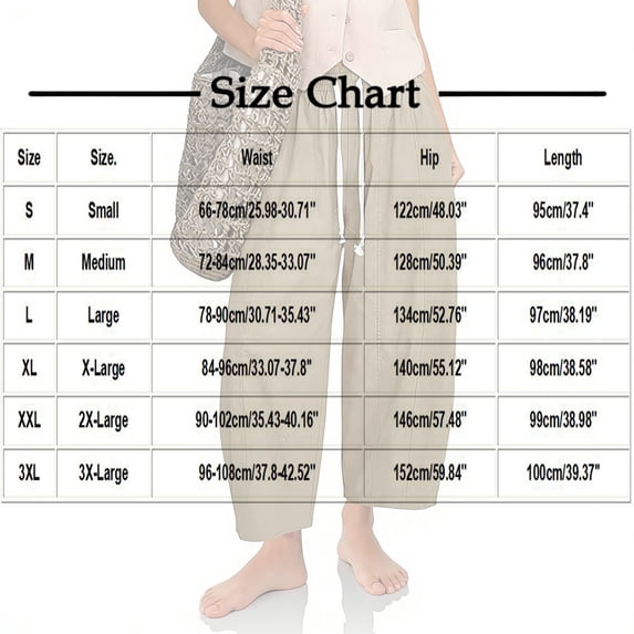 Casual Pants for Women Plus Size Fashion Drawstring High Waisted Wide Leg Trousers with Pockets