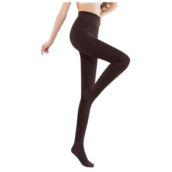 Casual Pants for Womens Fashion Brushed Stretch Lined Thick Tights Warm Winter Warm Leggings Pantyhose