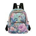thumbnail image 1 of Casual Pastel Birds and Butterflies Backpack for School,College and Travel, Water Resistant Bookbag,, 1 of 7