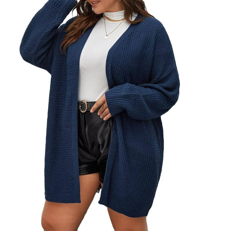 Navy blue cardigan walmart hotsell
