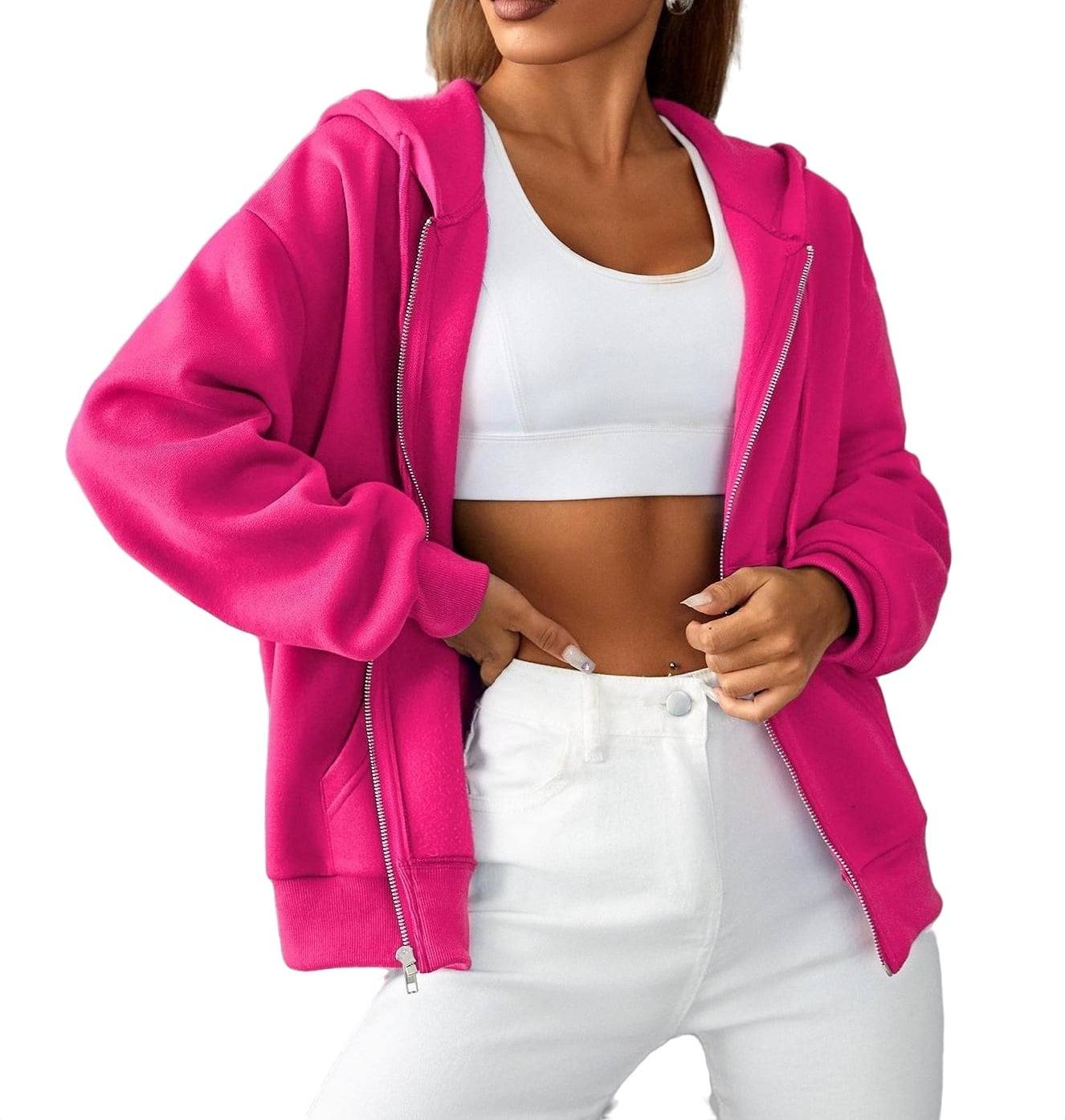  HUMMHUANJ Hoodies For Women 2 Piece Outfits,polo  sweater,rewards points balance in my account,cute stuff under 1 dollar,hot  pink shirt,festival clothes for women,casual outfits for women : Clothing,  Shoes & Jewelry