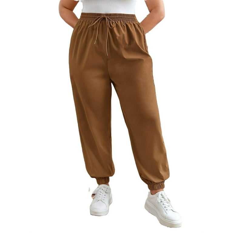 Plus size joggers walmart hotsell