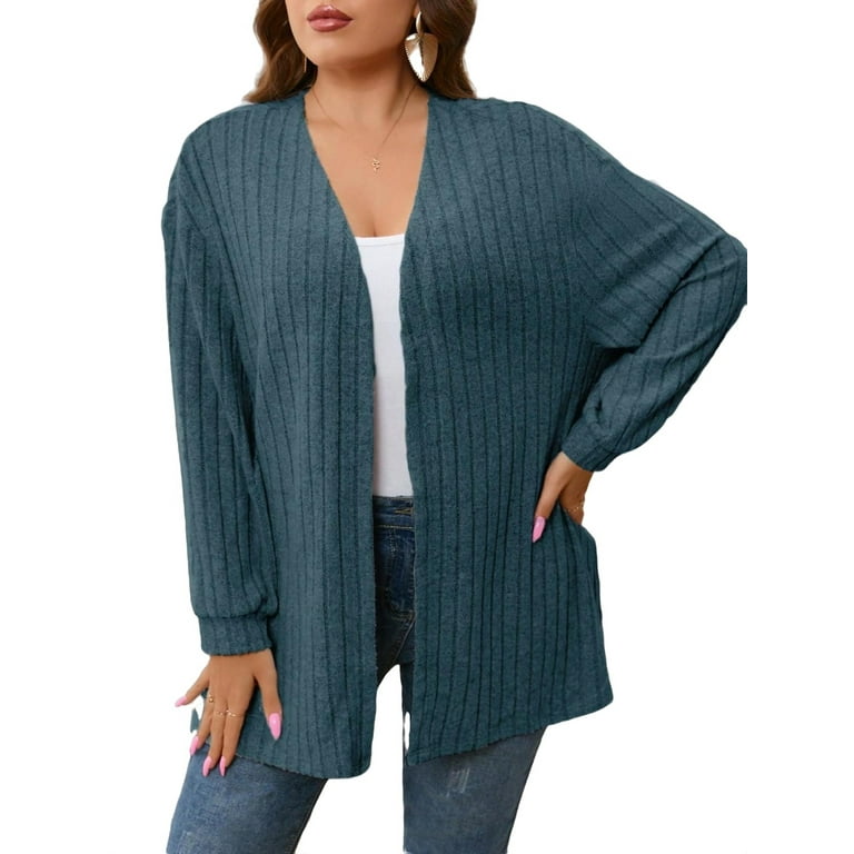 Large size cardigans best sale