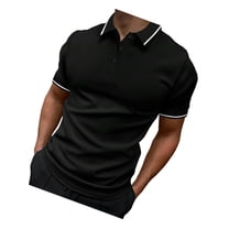 FashionOutfit Men's Casual Solid Cotton Short Sleeve Crew-Neck T-Shirt - Basic Tee Regular Fit