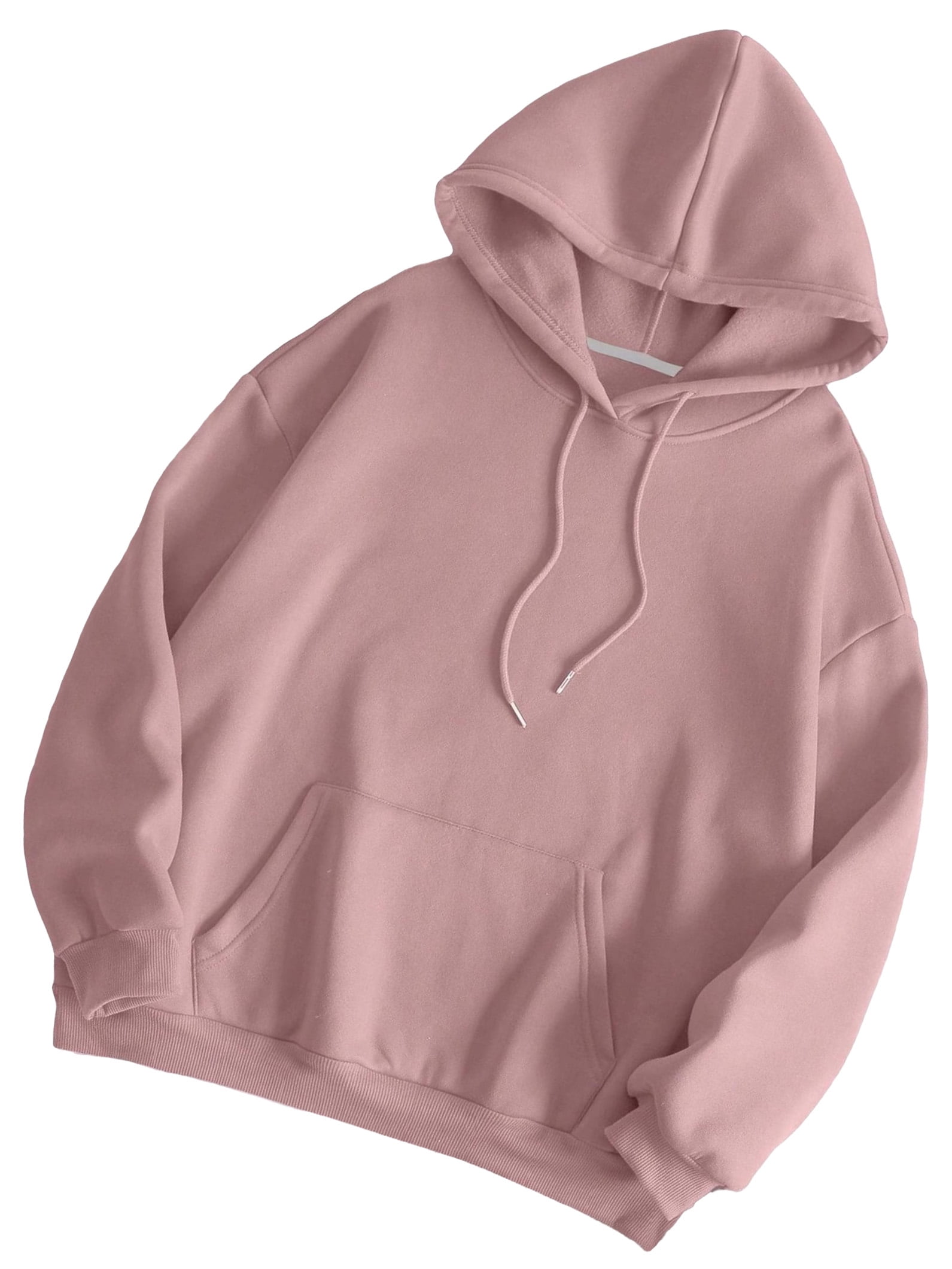 Plus size pink hoodie sweatshirts hotsell