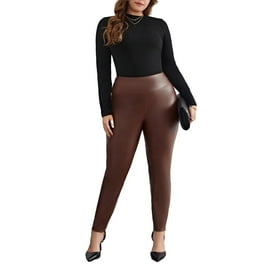 White Mark Women s Plus Size Holiday Printed Leggings Walmart