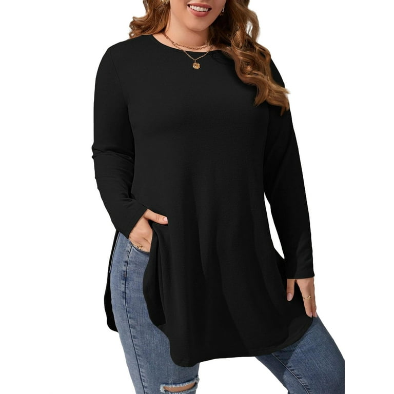 walmart shirts plus size