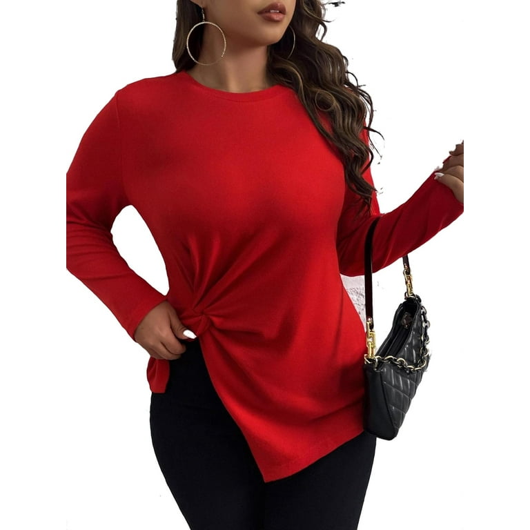 plain red t shirts walmart