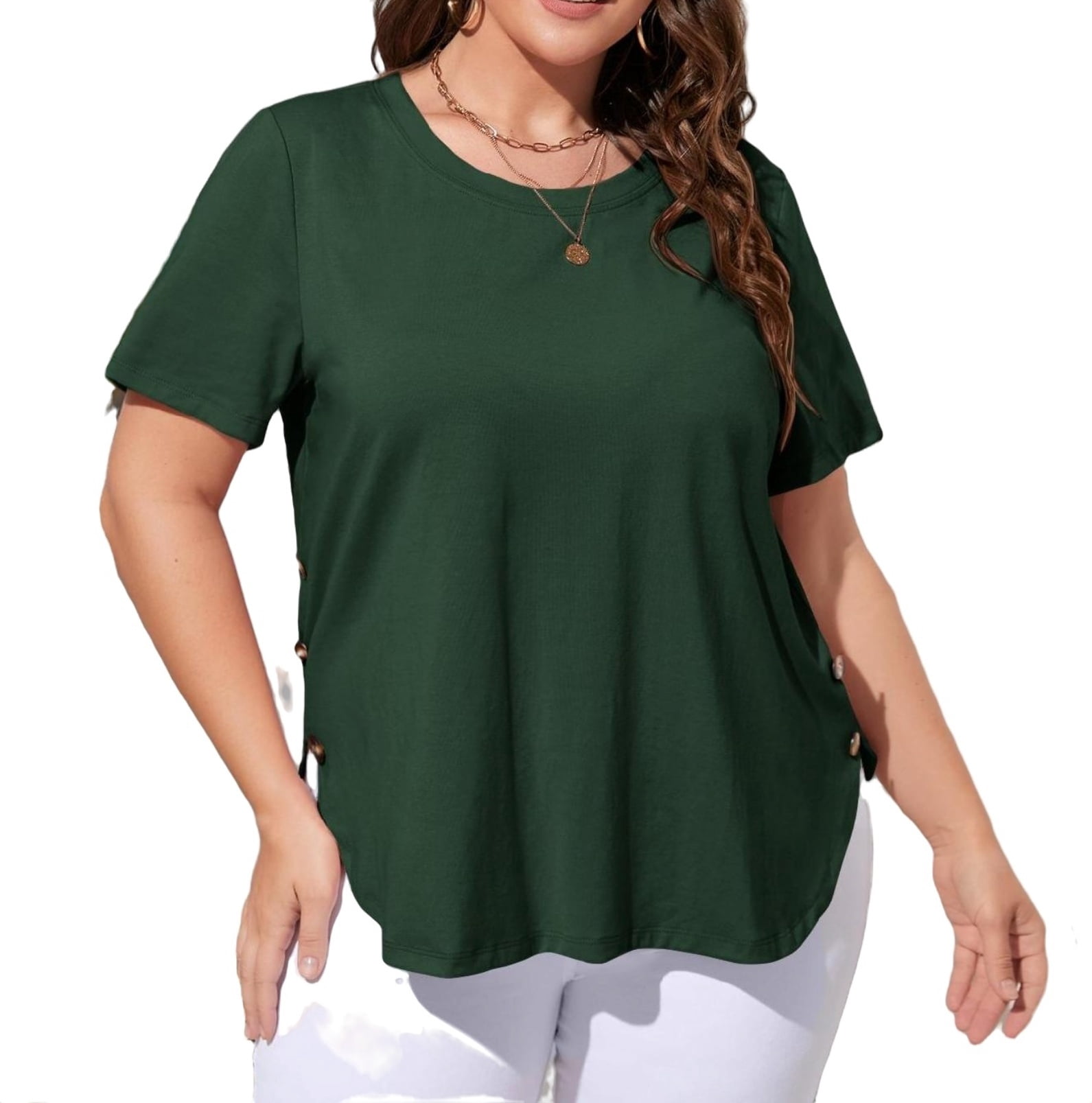 Ropa Short Sleeve Dark Green Shirt