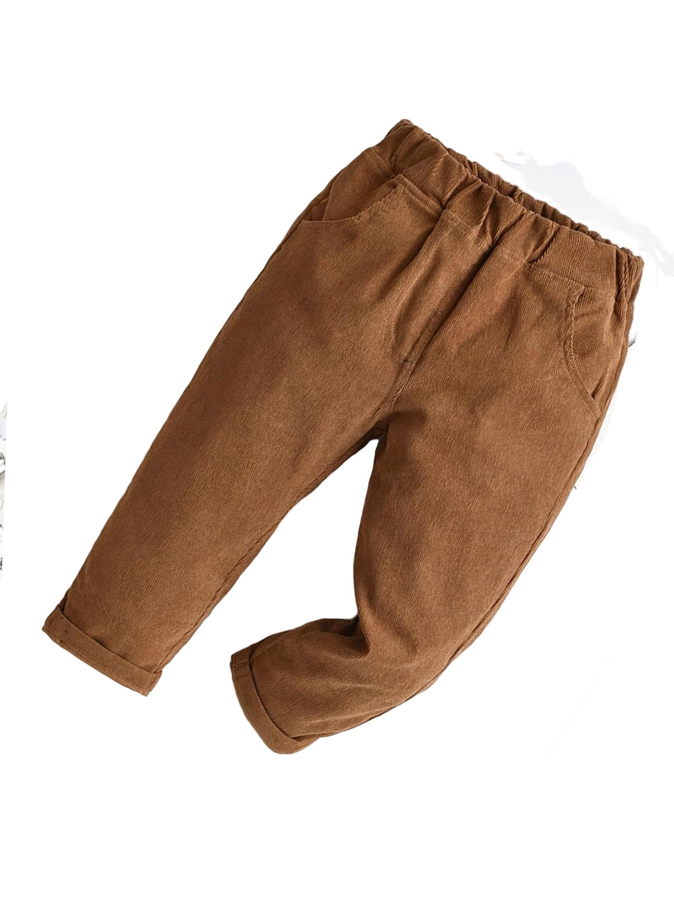 Toddler Boys' Pull-on Taper Fit Corduroy Pant - Cat & Jack™ Brown