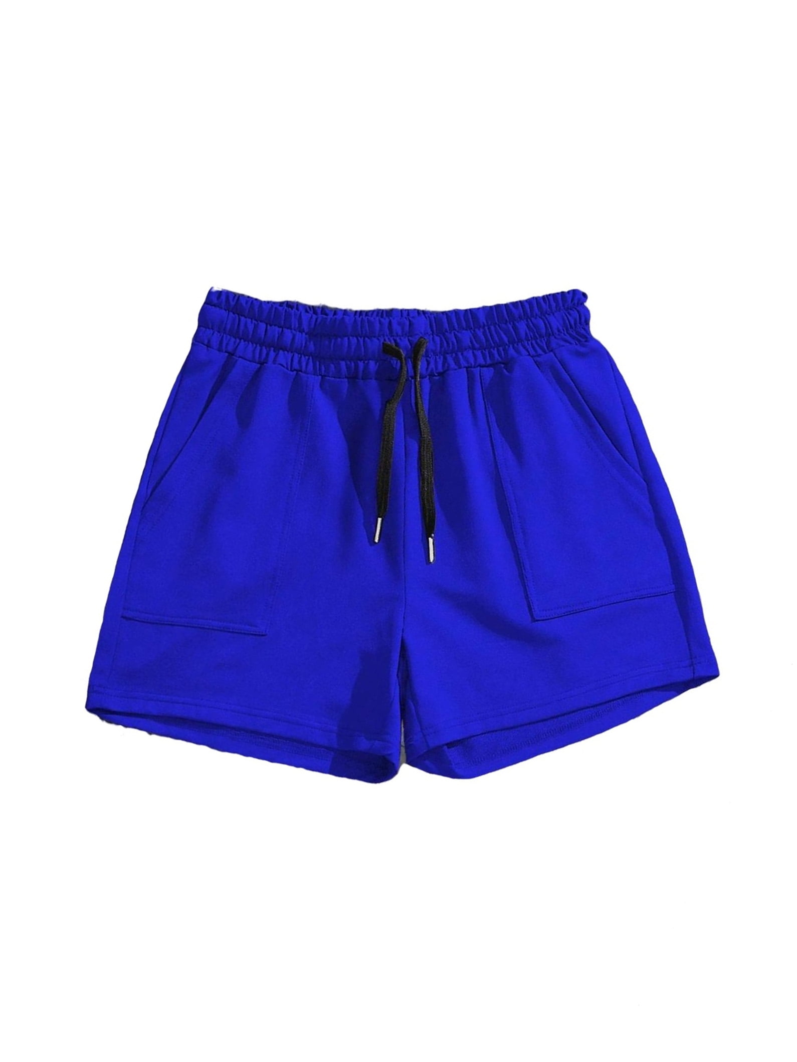 Casual Plain Track Shorts Royal Blue Men Shorts Men s Walmart