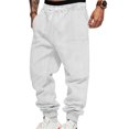 thumbnail image 1 of Casual Printed Sweatpants New Male Fitness Workout Sweatpants Jogger Tracksuit Trousers Wide Leg Cotton Track Pants Lightweight Draped Sweatpants for Men Men's Jogging Sports Pants, 1 of 4