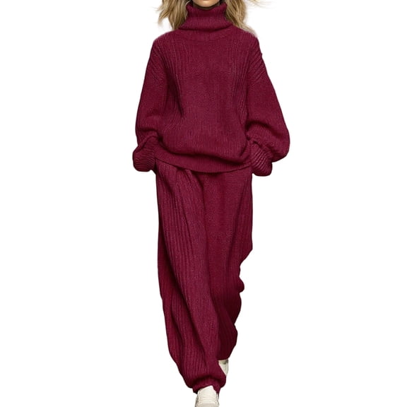 Casual Pure Color Set Women's Loose Long Sleeve Long Pants Two-Piece Set Comfortable Drawstring Tracksuits Set Women Roupas Feminina Conjuntos