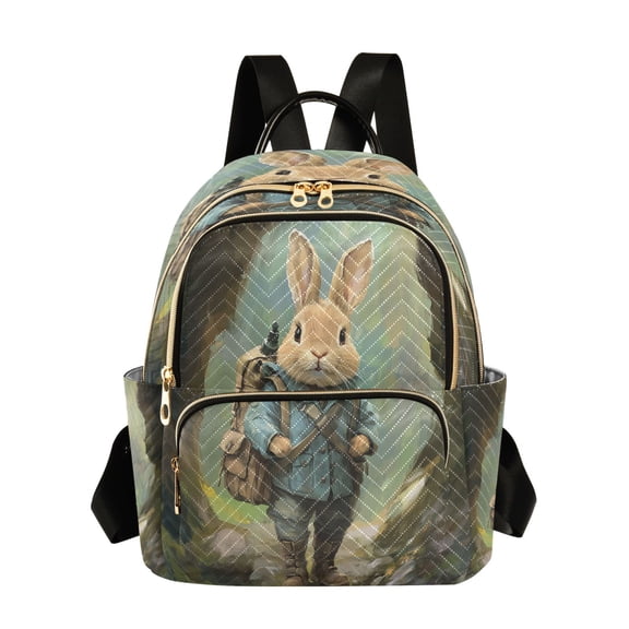 Casual Rabbit Adventures Backpack for School,College and Travel, Water Resistant Bookbag,
