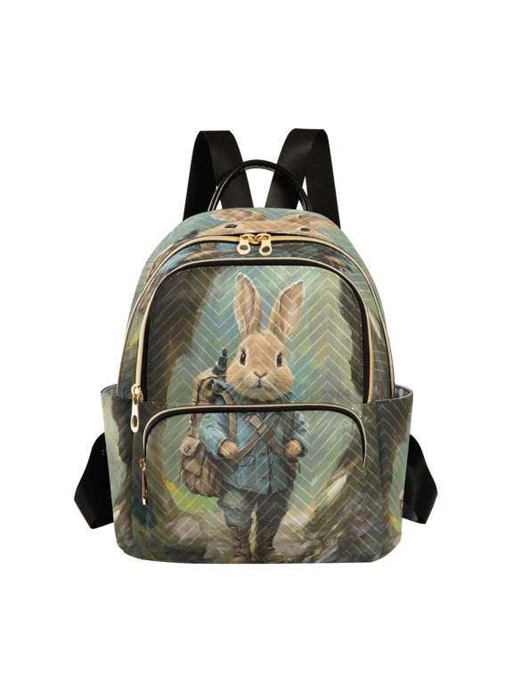 Casual Rabbit Adventures Backpack for School,College and Travel, Water Resistant Bookbag,