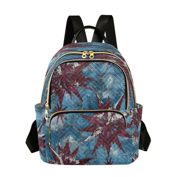 Casual Red Crystals Backpack for School,College and Travel, Water Resistant Bookbag,