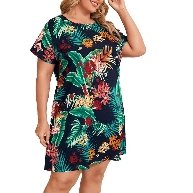 Walmart plus size casual dresses online