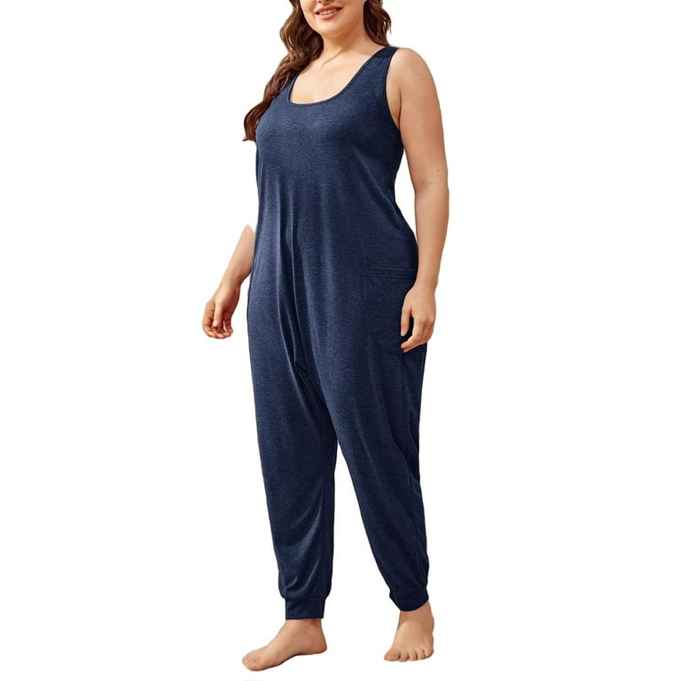 Walmart jumpsuit sales plus size