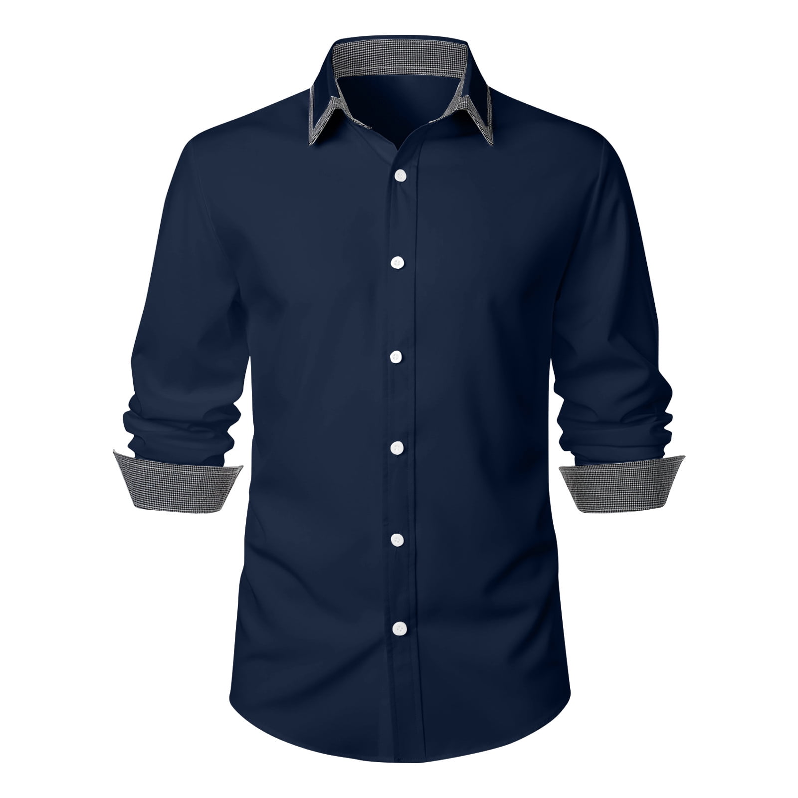 Casual Shirt For Men, Men's Lightweight Stretch Cotton Dress Shirts ...