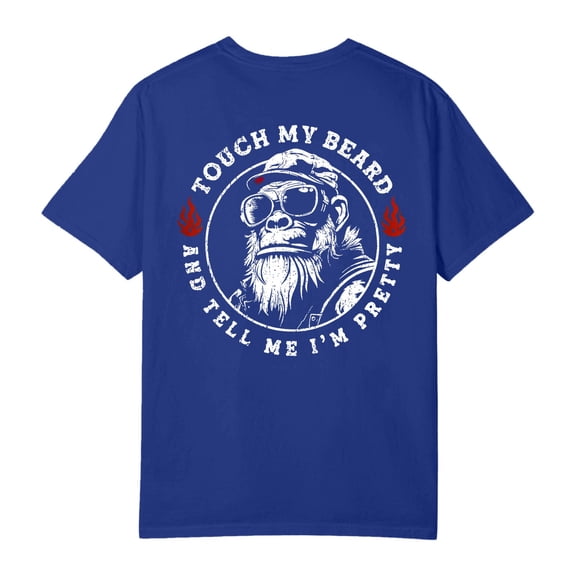 Casual Shirt for Women Graphic Printed Soft Comfort Fit Short Sleeve Fashion School Girl Outfit,Blue,XL