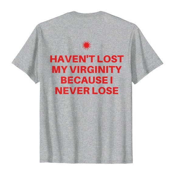 Casual Shirt for Women Short Sleeve Round Neck Printed Stylish Soft Fabric School Girl Outfit,Grey,S