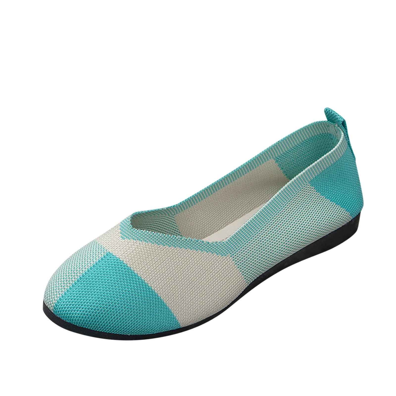 Casual Shoes For Women Ladies Hollow Breathable Colorblocking Pointed