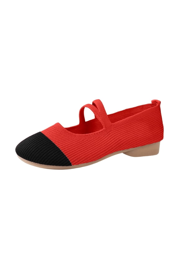 Casual Shoes for Women Single Flat Sole Casual Shoes with Upper and Strap Designed for Comfort Stable and Supportive Flat Sole Enjoy Stability and Natural Ground with Flexible Flat Sole