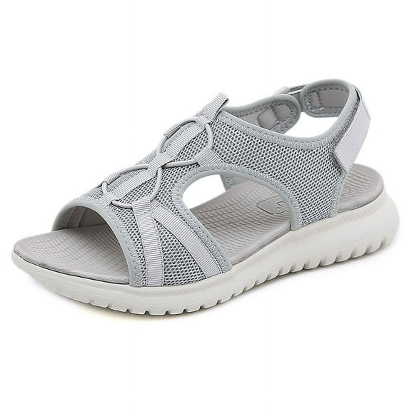 Casual Shoes Women's Sandals Solid Color Comfort Plus Size Sandals for Women