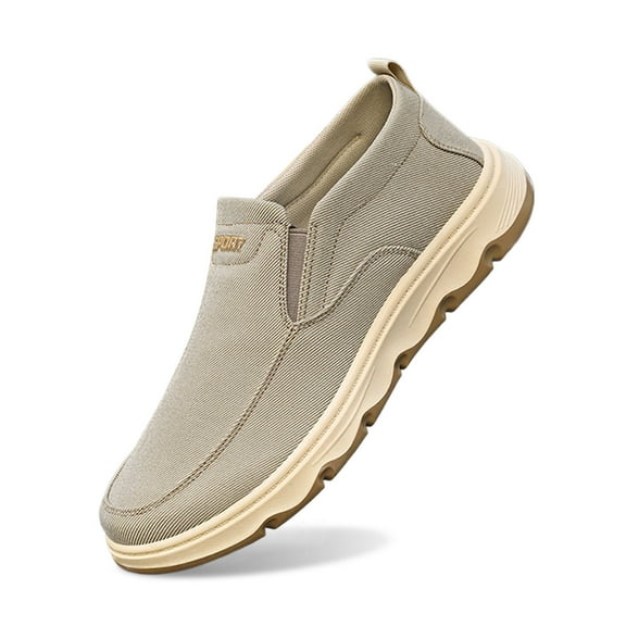 Casual Shoes for Men,Mens Canvas Espadrilles Summer Shoes On Classic Flat Espadrilles Rubber Bottom,Canvas Court Sneakers(Size:8)