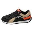 thumbnail image 1 of Casual Shoes for Men,Sports Shoes Spring New Foreign Trade Men's Shoes Lace Up Running Shoes Fashion Shoes,Canvas Court Sneakers(Size:7.5), 1 of 7