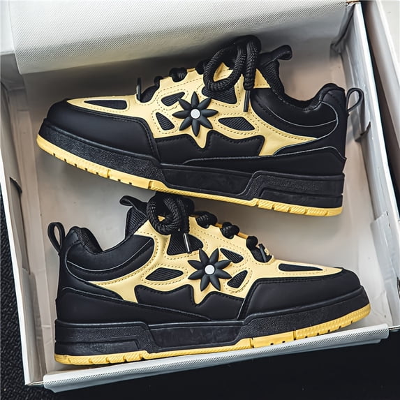 Trendy Casual Shoes with a Non-Slip Design for Skateboarding for Men, Suitable for Students,