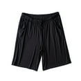 thumbnail image 1 of Casual Shorts Men's Casual Summer Shorts Mens Pajama Shorts Rayon Sleep Shorts Soft Comfy Pants, 1 of 3