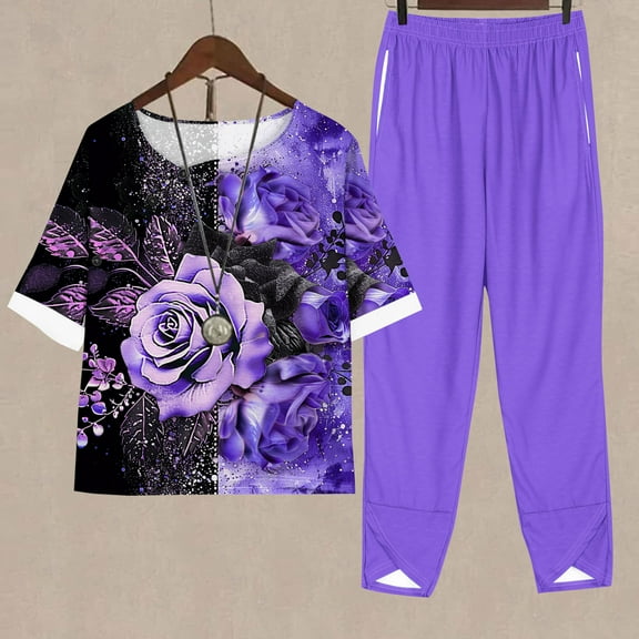 Casual Shorts Sets Women 2 Piece Outfits Two Piece Short Sets for Women Summer Dressy Lounge Sets for Women 2 Piece Long Pants