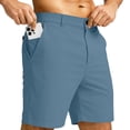 thumbnail image 1 of Casual Shorts for Men Stretch Flat Front Hybrid Golf Shorts 8 Inch Inseam Qick Dry Dress Work Shorts with Pockets,2XL, 1 of 6