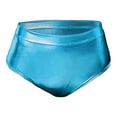 thumbnail image 1 of Casual Shorts for Women Sexy High Waisted Leather Metallic High Gloss Hot Pants Summer Shorts, 1 of 5