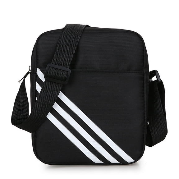 Casual Shoulder Bag Men's Messenger Casual Shoulder,Vertical Stripes